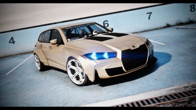 Ubermacht Sentinel GTW Widebody Add-on Car for FiveM