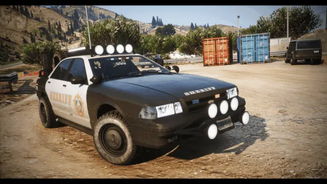 Vapid Stanier LE DRT Offroad FiveM Police Car