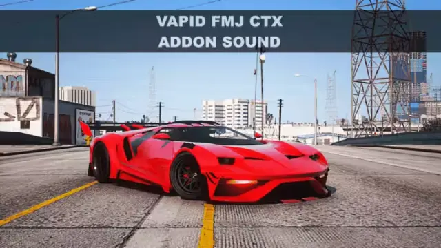 Vapid FMJ CTX Add-On Car, Custom Bodykit FiveM