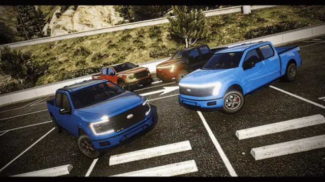 FiveM Vapid Sadler LT Pack, 4 Scratch-Made Trucks