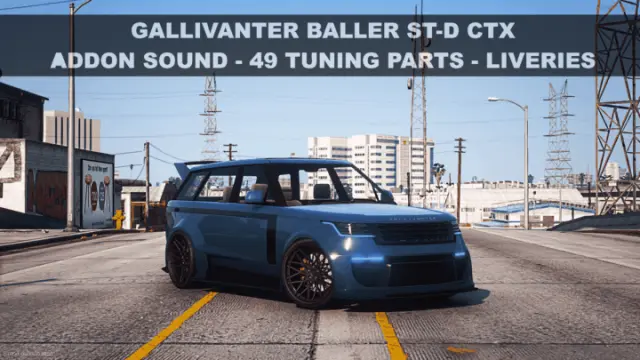 Gallivanter Baller ST-D Lore-Friendly FiveM SUV