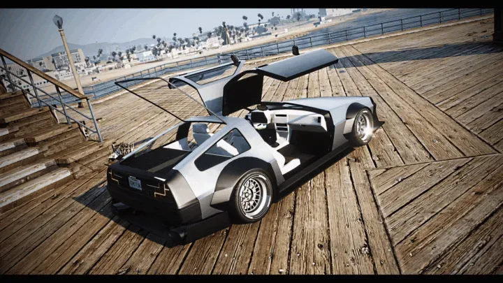 FiveM Deluxo Add-On Car, Lore Friendly Street Edit