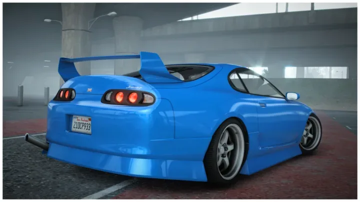 Dinka Jester RZ FiveM Supra Car with 49 Tuning Parts