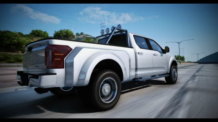 Vapid Sadler LT-450 Lore Friendly Truck with Tow Hitch