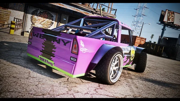 Weeny Issi Classic FDR Scratch Made Drift Car