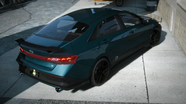 Bollokan Elantra N Pack with CTX Widebody for FiveM