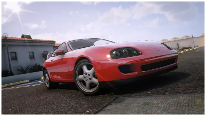 Dinka Jester RZ FiveM Supra Car with 49 Tuning Parts
