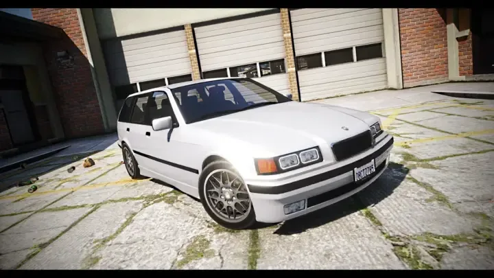 Ubermacht Sentinel Retro Wagon FiveM Add-On Car