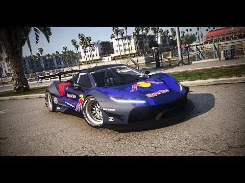 Progen T20 FDR Tuner Car with 16 Tuning Parts