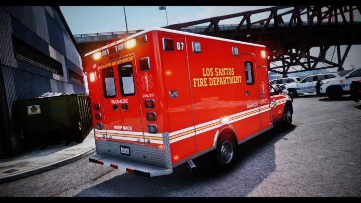 FiveM EMS Vehicle Pack: 10 Scratch-Made Cars