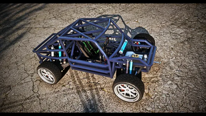 Weeny Issi Classic FDR Scratch Made Drift Car