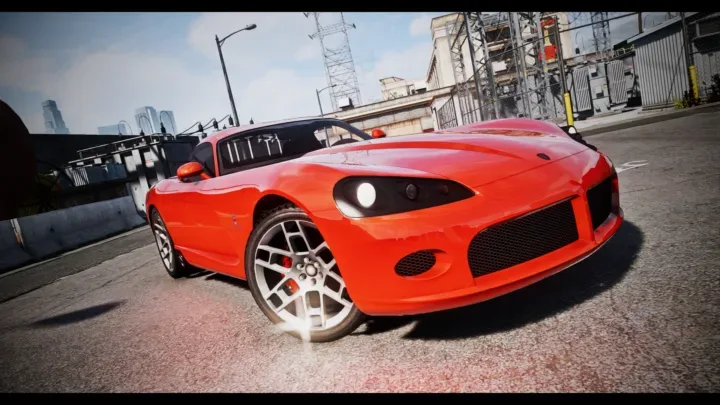 FiveM Bravado Banshee Addon Car, 63 Tuning Parts