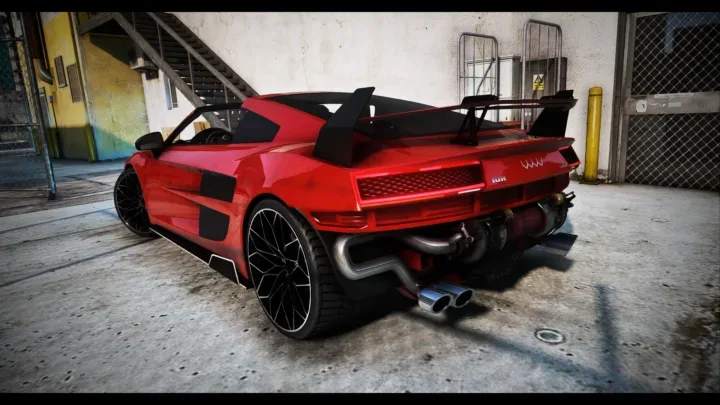 Obey 10R Targa FiveM Add-on Car with Custom Sound