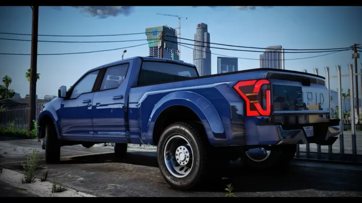 Vapid Sadler LT-450 Lore Friendly Truck with Tow Hitch