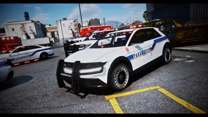 FiveM EMS Vehicle Pack: 10 Scratch-Made Cars