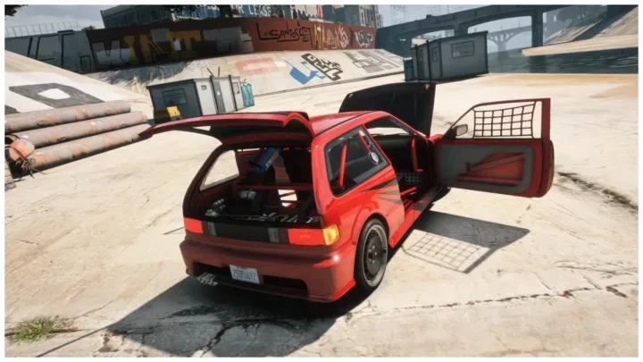 Dinka Blista Hatchback Add-on Car for FiveM