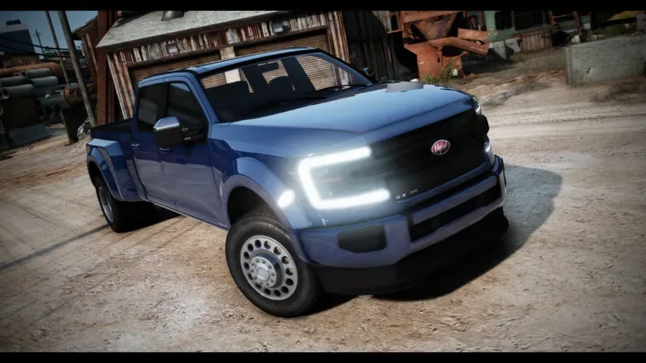 Vapid Sadler LT-450 Lore Friendly Truck with Tow Hitch