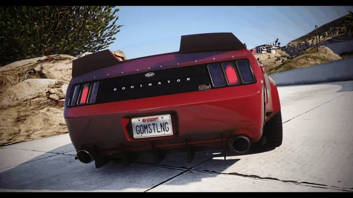 Vapid Dominator CTX C2 Lore Friendly FiveM Car