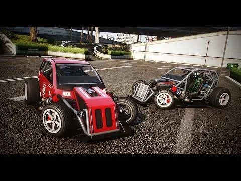Benefactor Panto Drag Car for FiveM