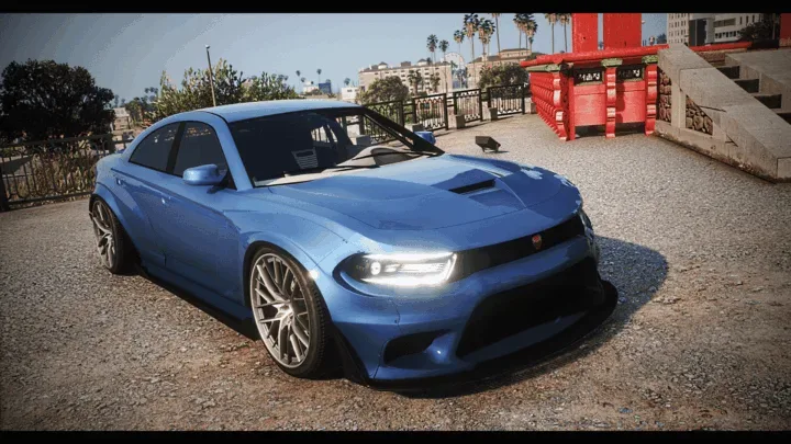 Bravado Buffalo Hellfire CTX Lore-Friendly Muscle Car