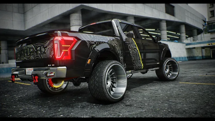 Vapid Sadler LT-150 Rampage FiveM Addon Truck