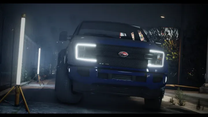 Vapid Sadler LT-450 Lore Friendly Truck with Tow Hitch