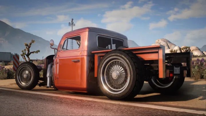 Bravado Rat-Truck ROD Chopped Rat Rod for FiveM
