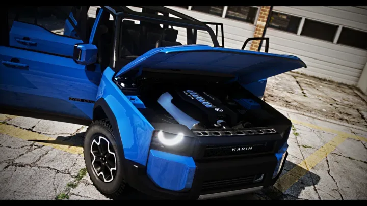 Karin Overland SWB FiveM SUV, 88 Tuning Parts
