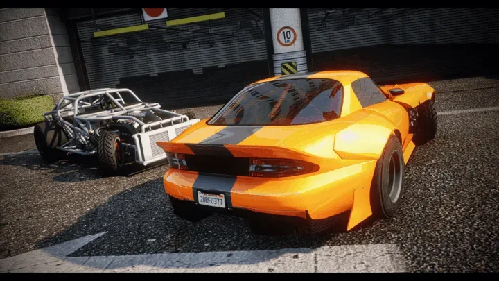 Bravado Banshee Drag, Twin-Turbo FiveM Quarter-Mile Car