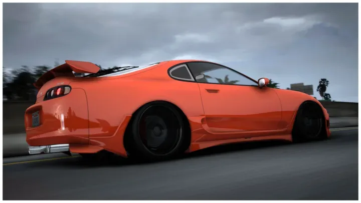 Dinka Jester RZ FiveM Supra Car with 49 Tuning Parts