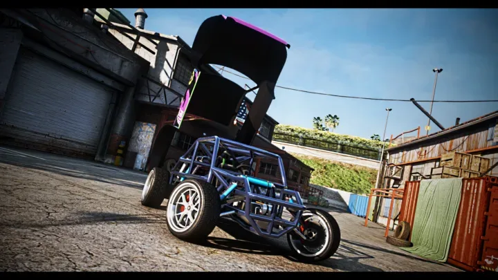 Weeny Issi Classic FDR Scratch Made Drift Car