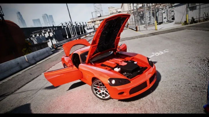 FiveM Bravado Banshee Addon Car, 63 Tuning Parts