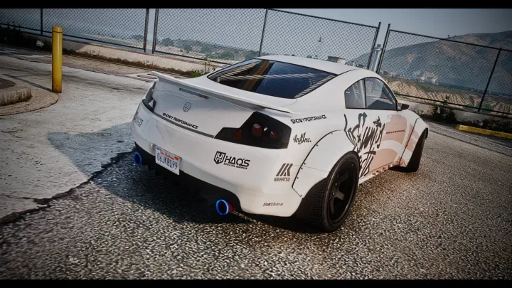 Fathom FR36 ARC FiveM Tuner Car, 107 Parts