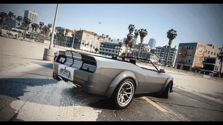Bravado Gauntlet Hellfire Drop, Soft-Top FiveM Muscle Car