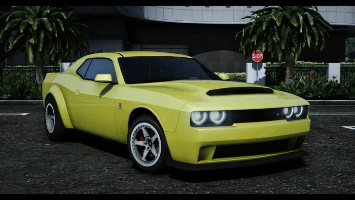 FiveM Bravado Gauntlet Hellfire CLXX Addon Car