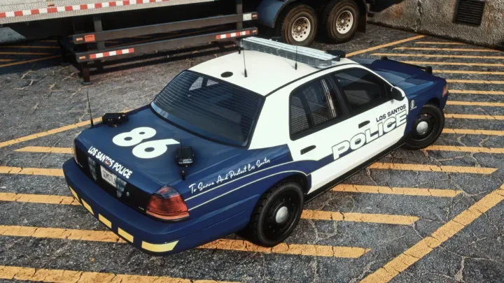 Vapid Stanier LXE Scratch-Made FiveM Police Car
