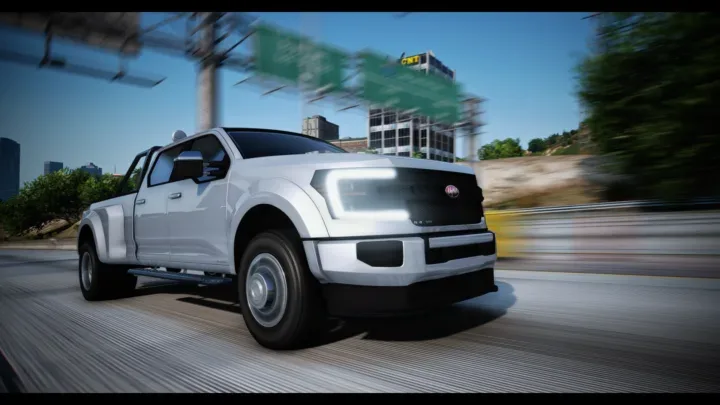 Vapid Sadler LT-450 Lore Friendly Truck with Tow Hitch