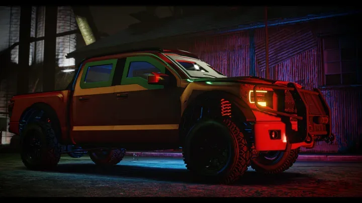 Caracara 4x4 Cartel Spec, 6-Seat Lore-Friendly FiveM Truck