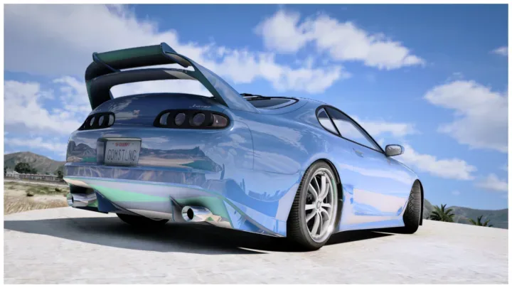 Dinka Jester RZ FiveM Supra Car with 49 Tuning Parts