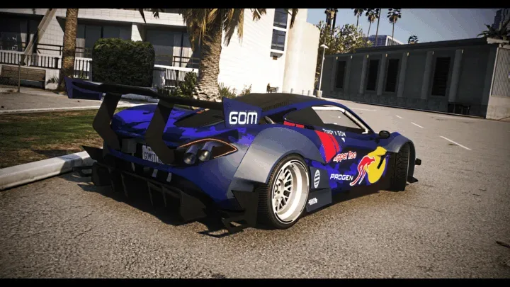 Progen T20 FDR Tuner Car with 16 Tuning Parts
