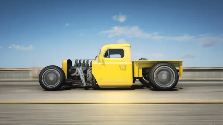 Bravado Rat-Truck ROD Chopped Rat Rod for FiveM