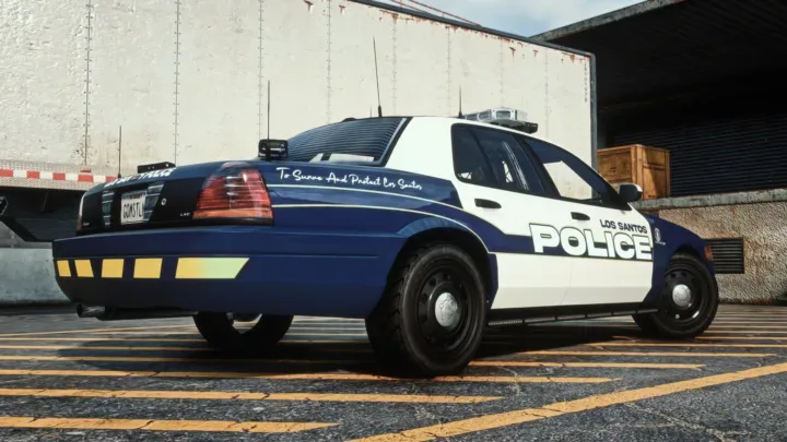 Vapid Stanier LXE Scratch-Made FiveM Police Car