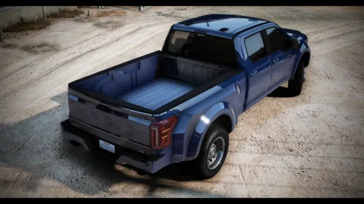 Vapid Sadler LT-450 Lore Friendly Truck with Tow Hitch