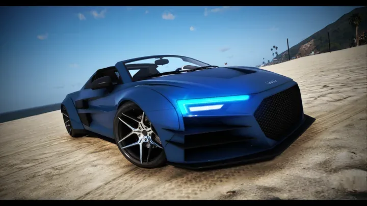 Obey 10R Targa CTX Widebody Lore-Friendly FiveM Car