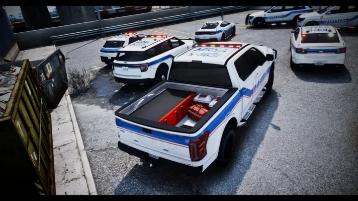 FiveM EMS Vehicle Pack: 10 Scratch-Made Cars