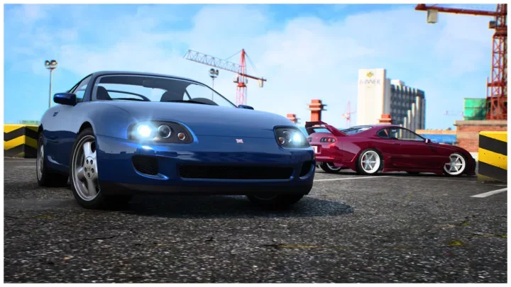 Dinka Jester RZ FiveM Supra Car with 49 Tuning Parts