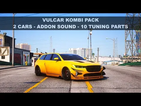 Vulcar Kombi Pack: Lore Friendly FiveM Car