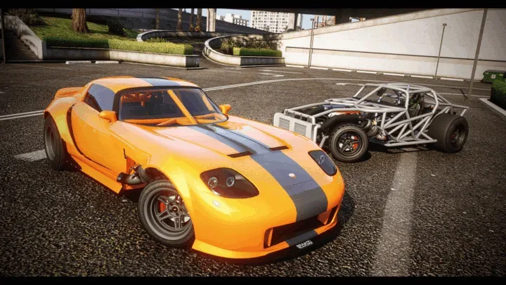 Bravado Banshee Drag, Twin-Turbo FiveM Quarter-Mile Car