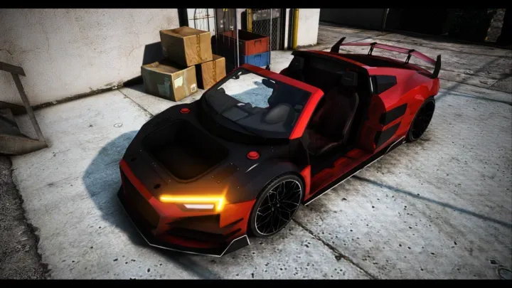 Obey 10R Targa FiveM Add-on Car with Custom Sound