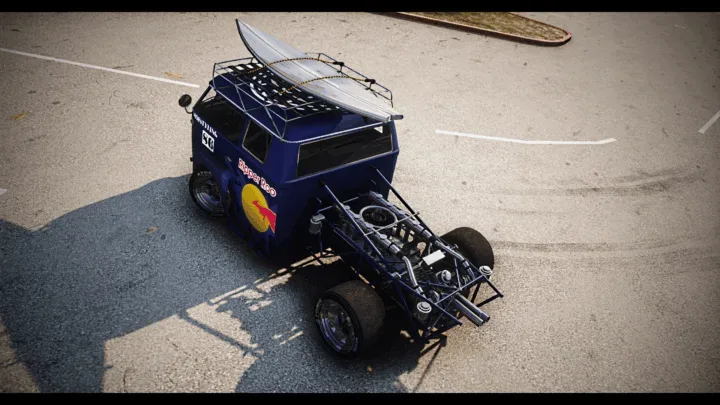 Surfer FDR: Rear-Engine Drift Van Edit for FiveM